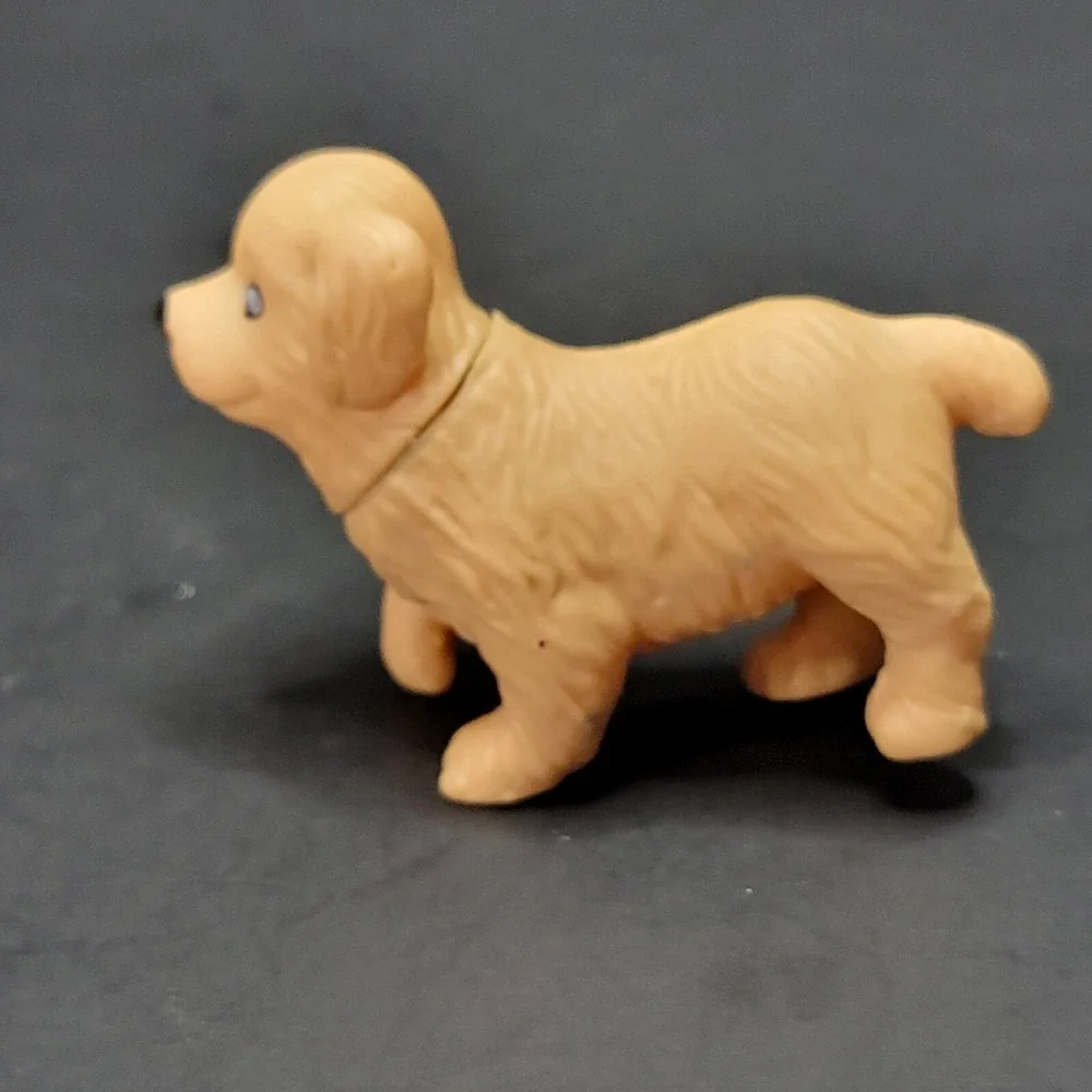 Barbie Pets Puppy Dog Figure Mixed Kelly Golden Retriever